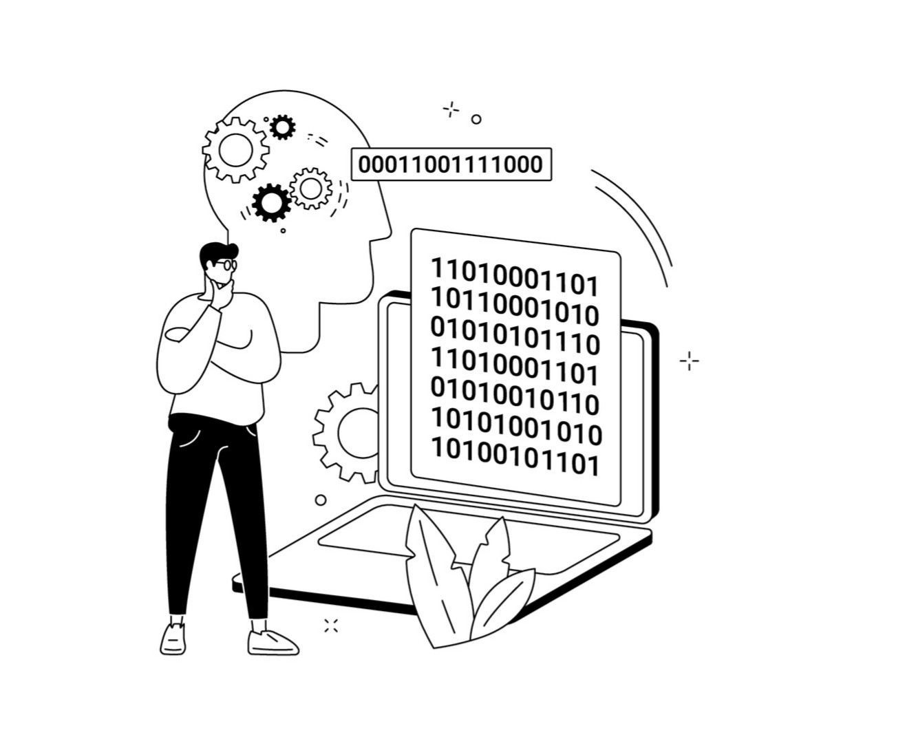 Secure on-device storage illustration